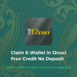 Introducing 12cuci: A Leading Online Casino with Free Credit No Deposit