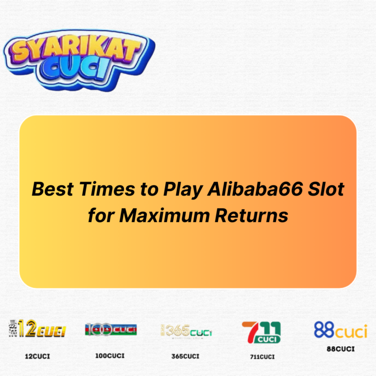 Best Times to Play Alibaba66 Slot