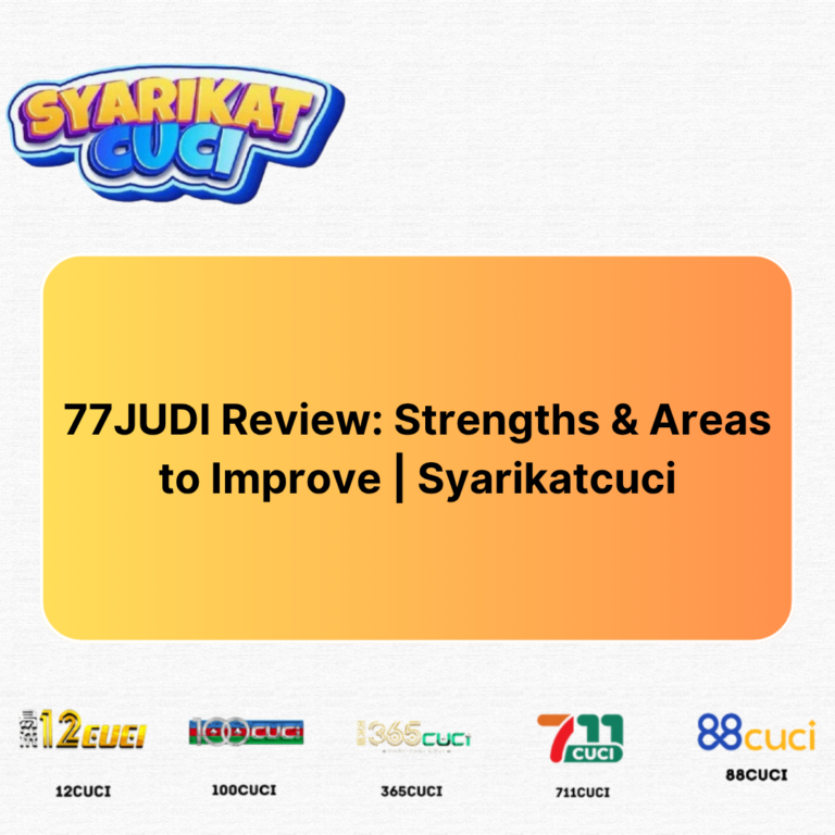 syarikatcuci-77judi