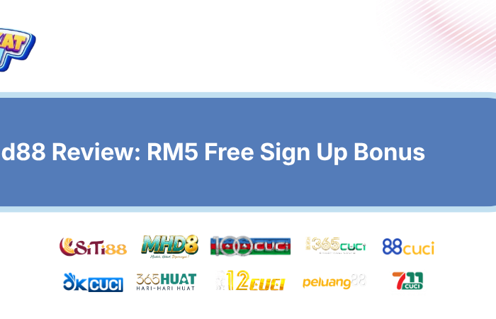 Mohd88 Review: RM5 Free Sign Up Bonus